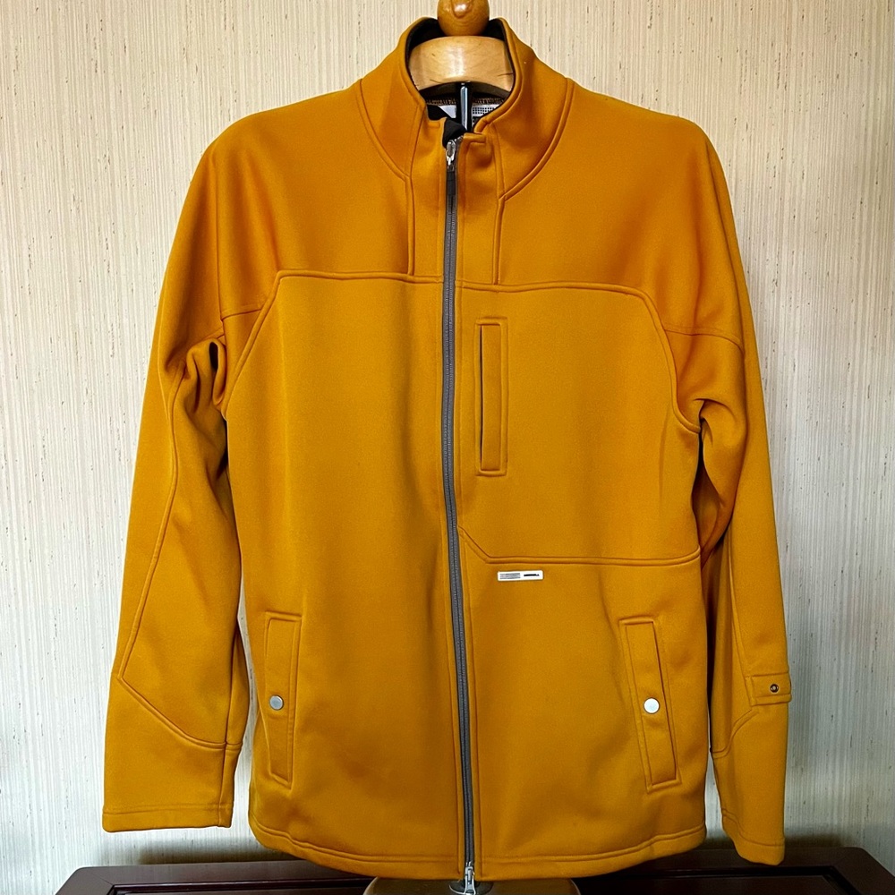 Nwot Men’s Merrell Dark Mustard Jacket